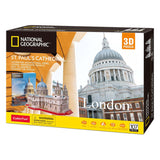 Kubisches lustiges 3D-Puzzle National Geographic St. Paul-Kathedrale