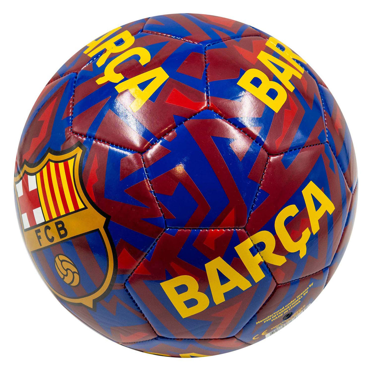 Rc fc baelona fußball tech quadrat 2025, 22 cm