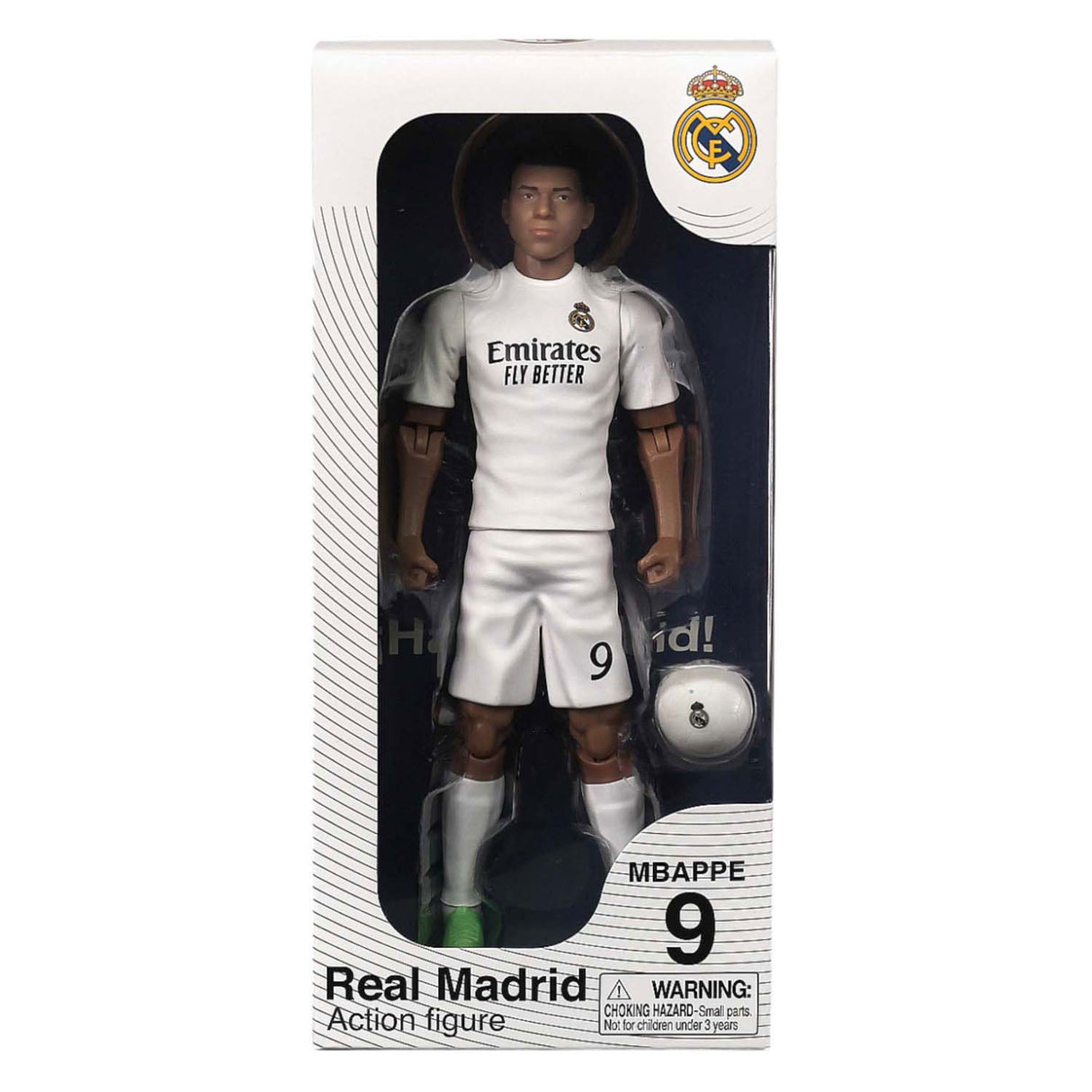Fußballfigur Real Madrid Kylian Mbappe, 20cm