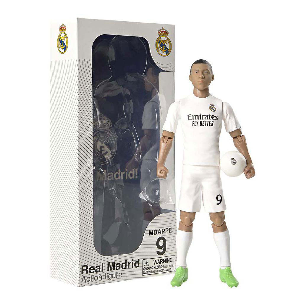 Fußballfigur Real Madrid Kylian Mbappe, 20cm
