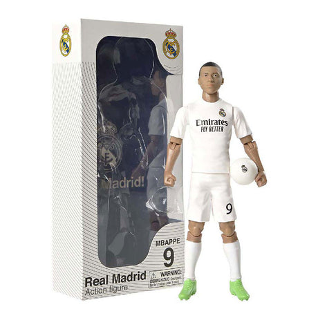 Fußballfigur Real Madrid Kylian Mbappe, 20cm