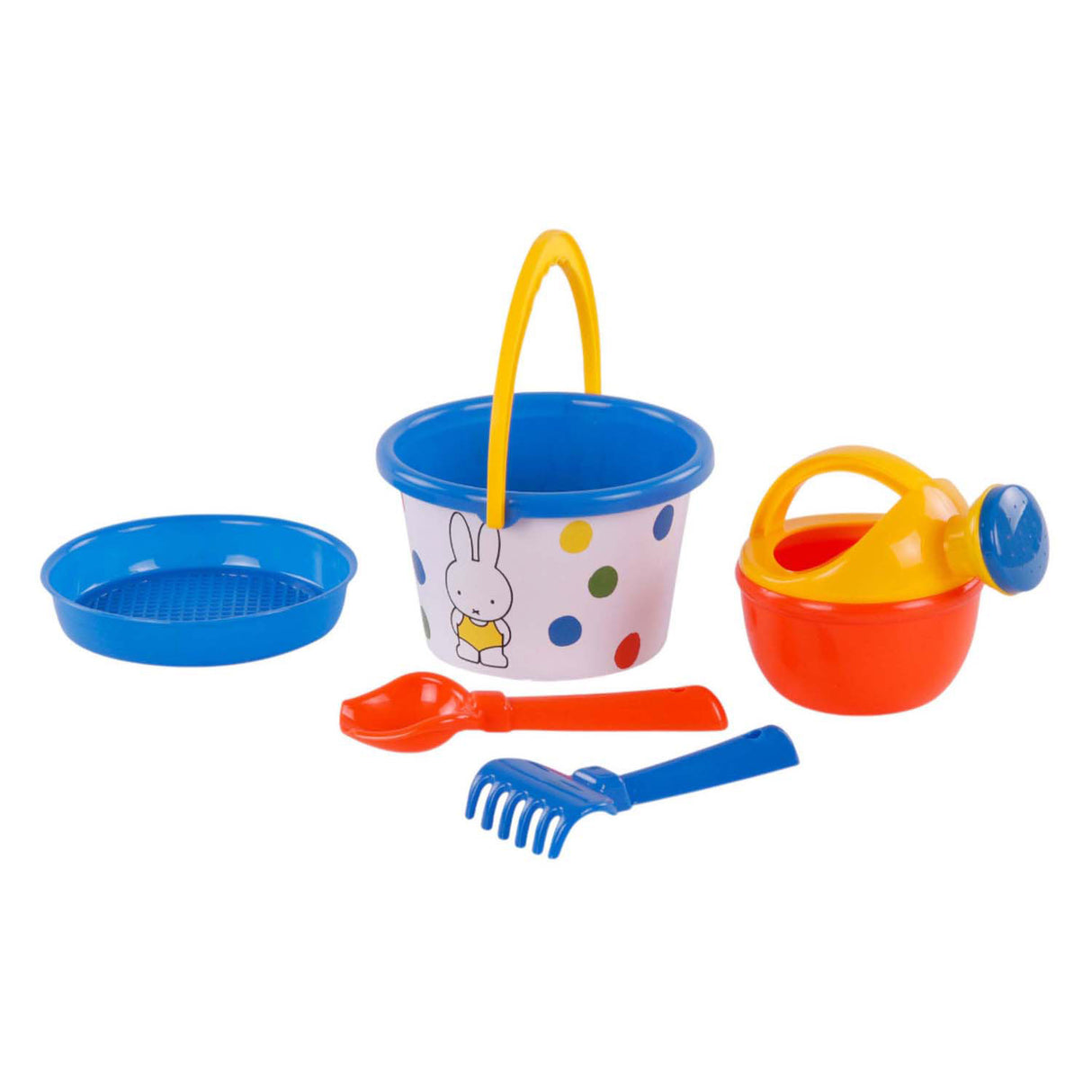 Rubo toys nijntje strandset 9,5cm 5dlg.