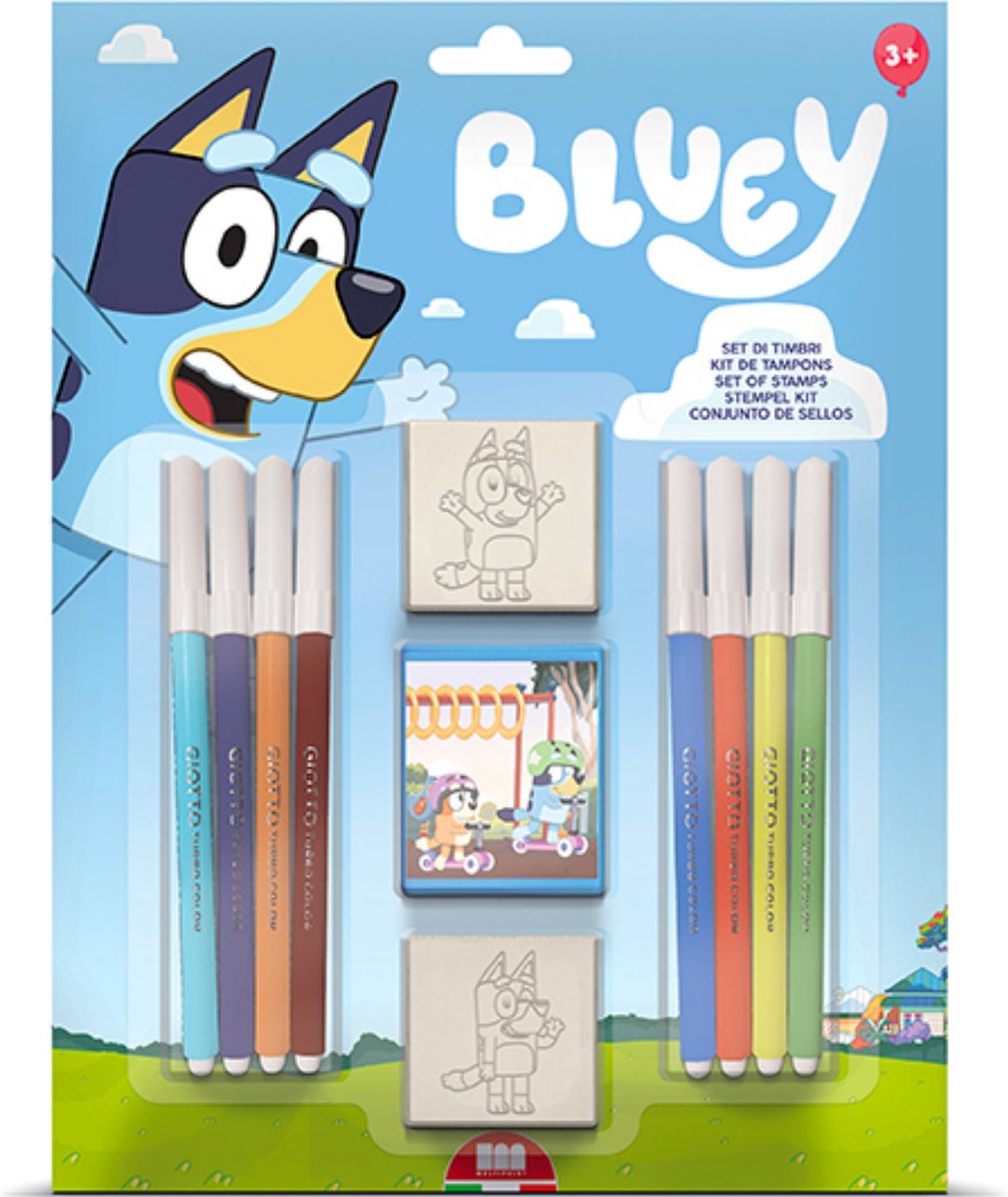 Multiprint Bluey Stamp Set 11 Party