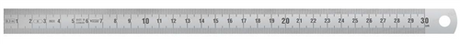 Vogel-Messstab 300x18x0,5 Edelstahl