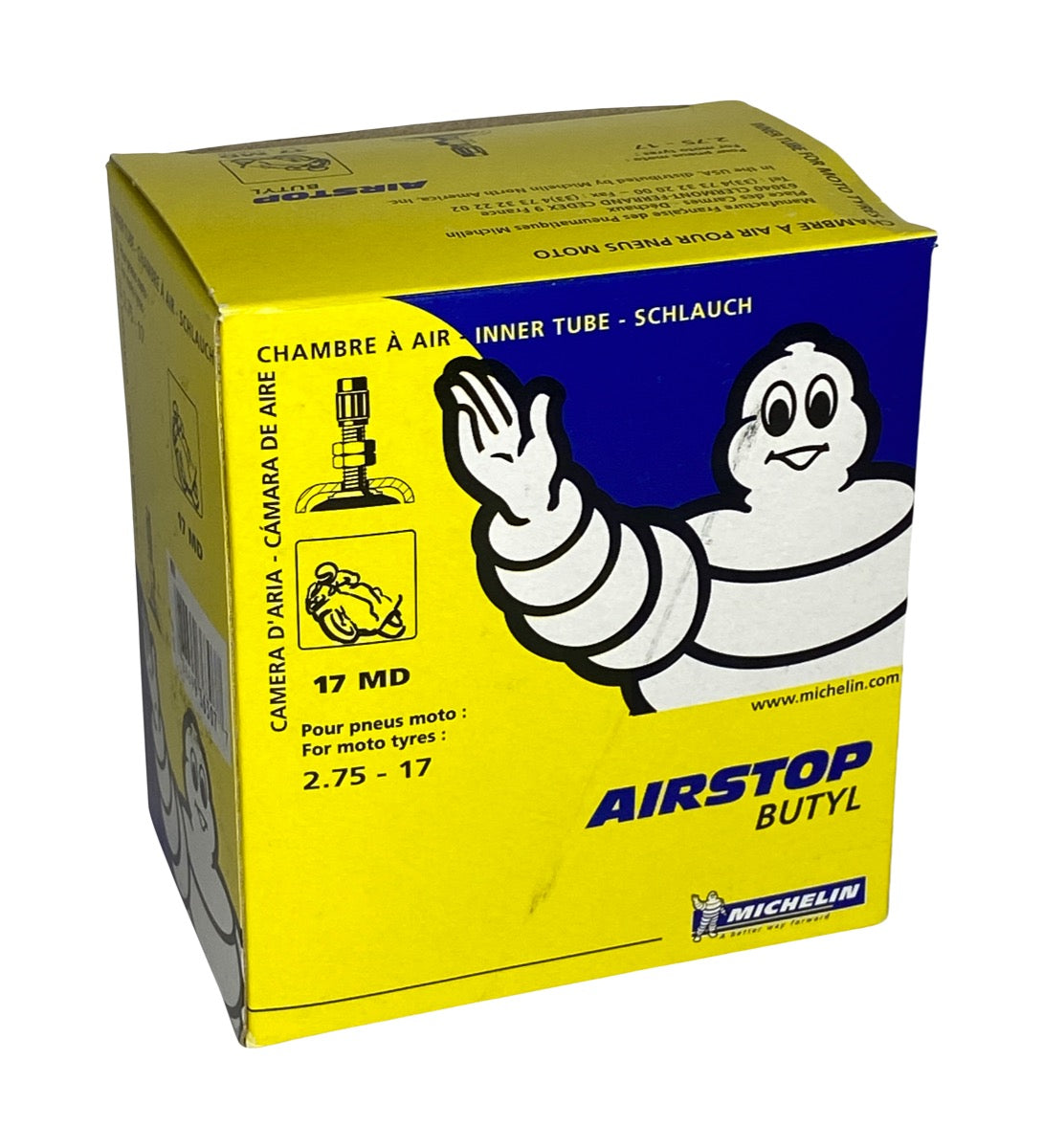 Michelin binnenband 17-2.75 válvula recta