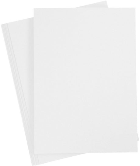 Creativ Company Cardboard White A4 220g, 10st.