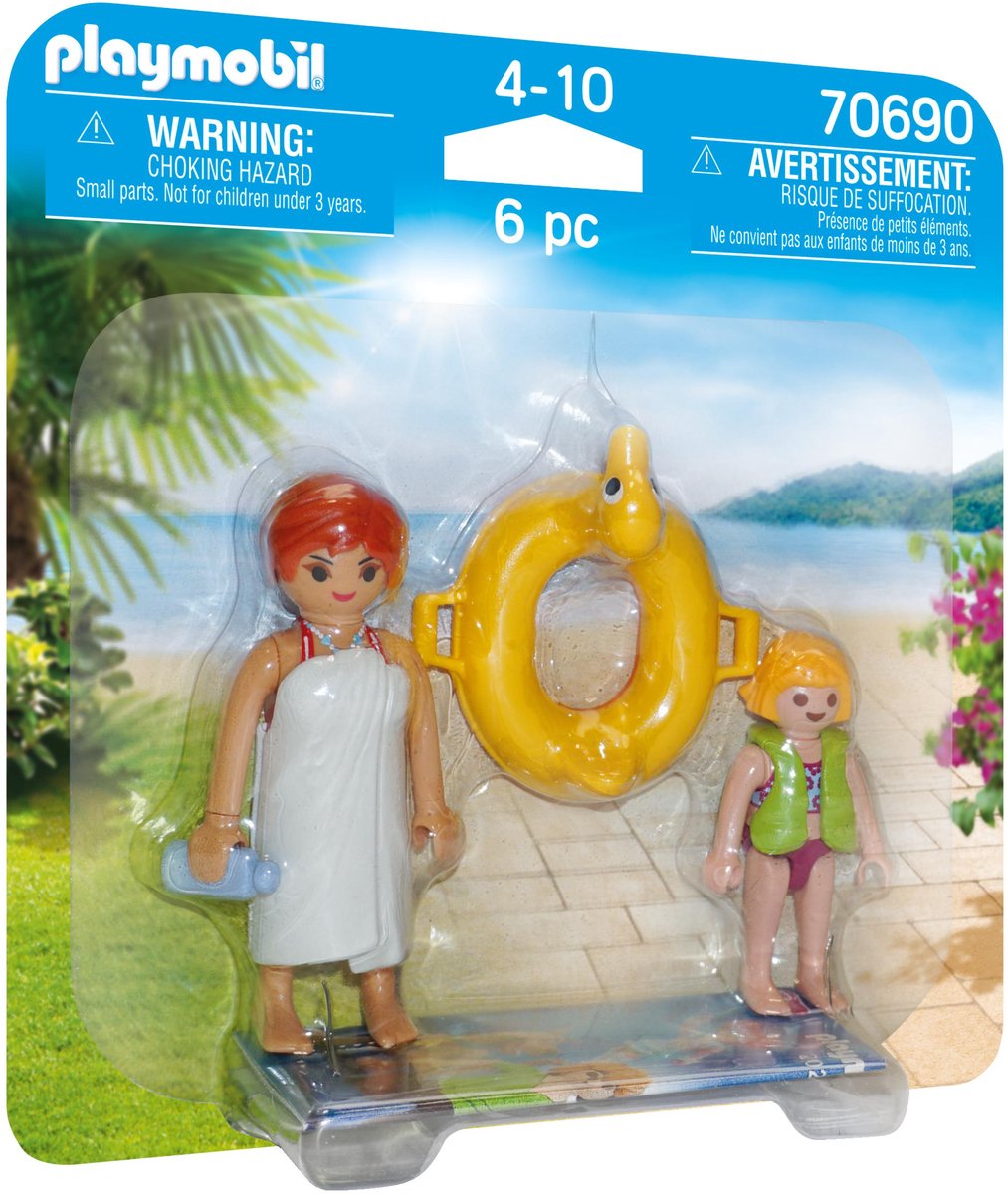 Playmobil Family Fun Duopack Wasserpark-Badegäste – 70690