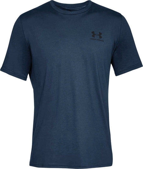 Under Armour UA M Sportstyle LC SS-Blu Herren-Sportshirt – Academy – Schwarz