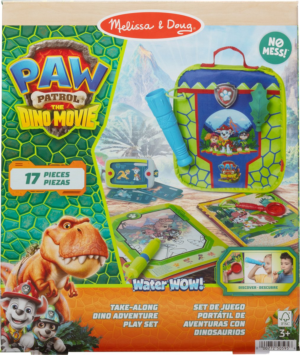 Melissa doug – paw patrol the dino movie - rugtas speelset