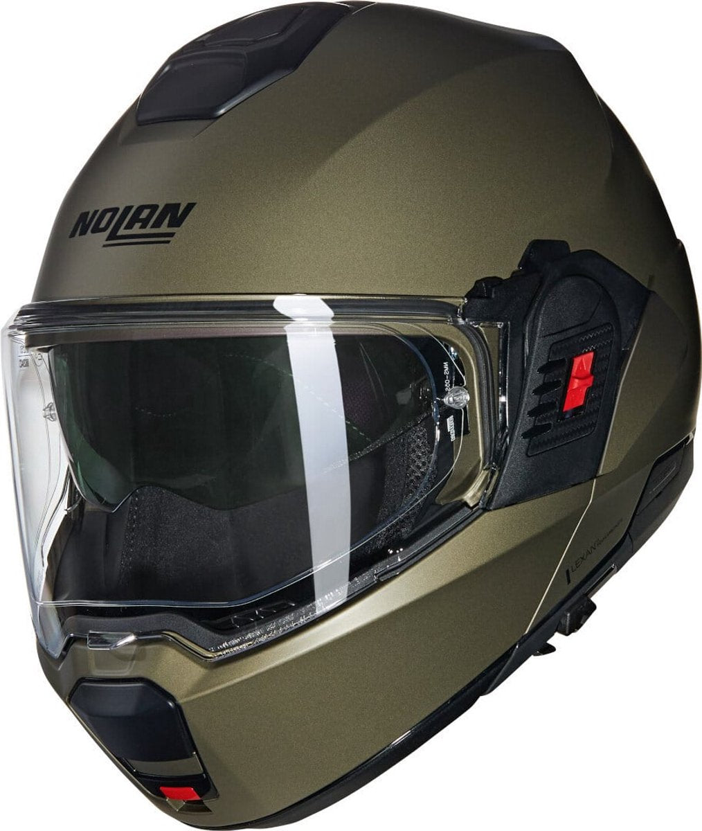Nolan N120-1 Classico Nobile 315 Stone Mat Systemhelm – Größe M – Helm