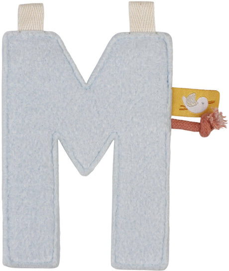 Little dutch slinger element - letter m - blauw