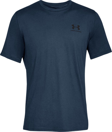 Under Armour UA M Sportstyle LC SS-Blu Herren-Sportshirt – Academy – Schwarz