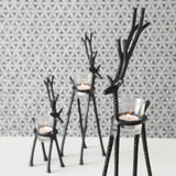 Boltze Home Teelichthalter-Set Alfred Hert 3-teilig