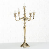 Boltze Home Kerzenständer Gold 37x63cm