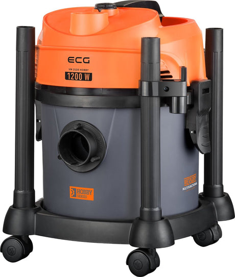 ECG vm 2120 Hobby – Nass-Trockensauger – Luftblasfunktion – 12 l – 1200 W
