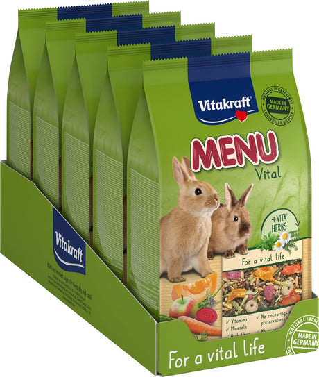 Vitakraft Menü Vital Kaninchenfutter 5x1 kg