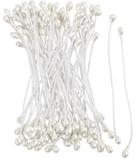Creativ Company CC Blütenstaubblätter 6 cm weiß 100 Stück