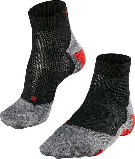Falke ru5 kurze Anti-Blasen-Funktionsmaterial-Laufsocken Herren Schwarz - Größe 42-43