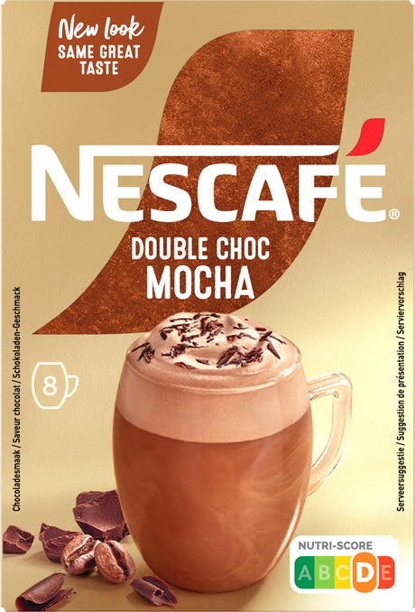 Nescafé Double Choc Mocka Instantkaffee – 6 Box x 8 Beutel