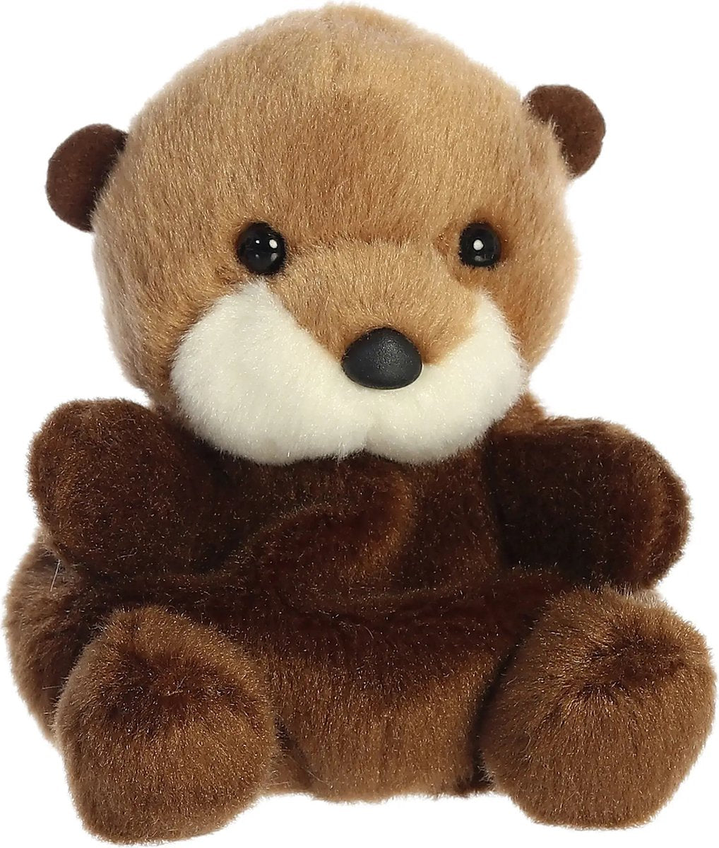 Aurora Palm Pals Serie – Wydra Kuscheltier – 12 cm – braun – weich