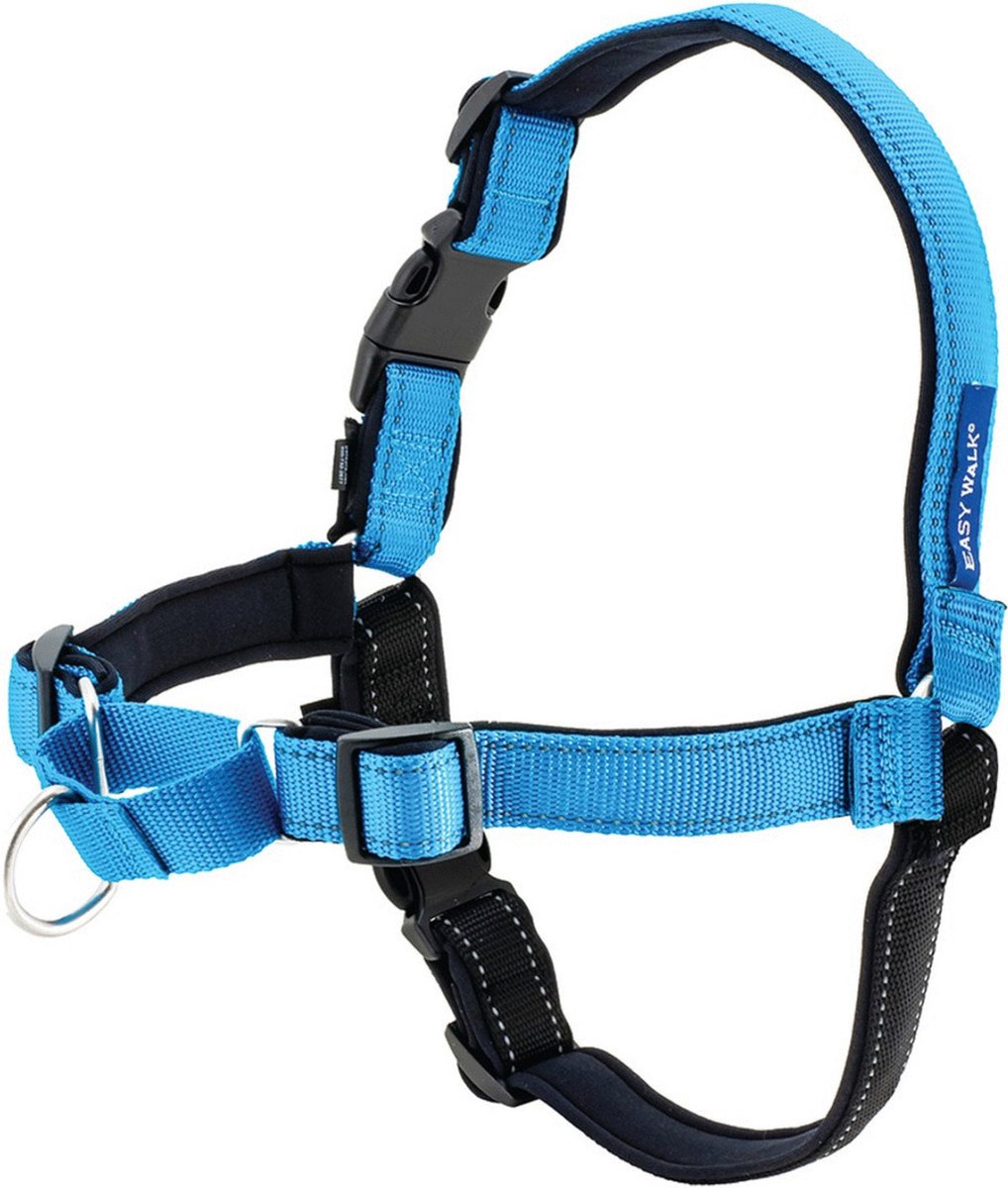 Petsafe Easy Walk® Deluxe Geschirr – Hundegeschirr – Blau – L – 1,8 m