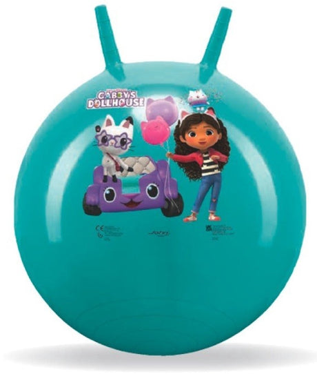 John Gabbys Puppenhaus-Skippyball für Kinder bis 50 kg – 40–50 cm groß (unaufgeblasen)