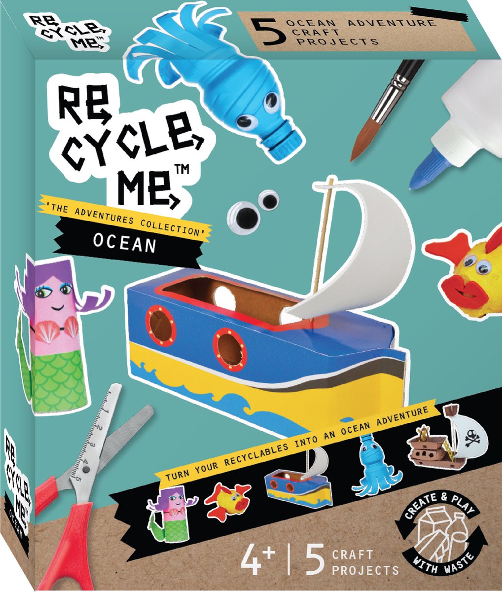 Re-cycle-me recycle mich auf Meeresabenteuer