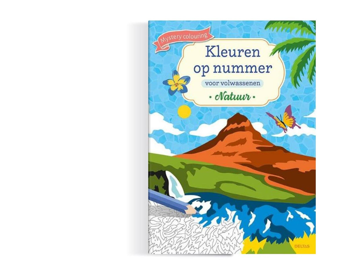Deltas Malen nach Zahlen für Erwachsene – Natur-Malbuch