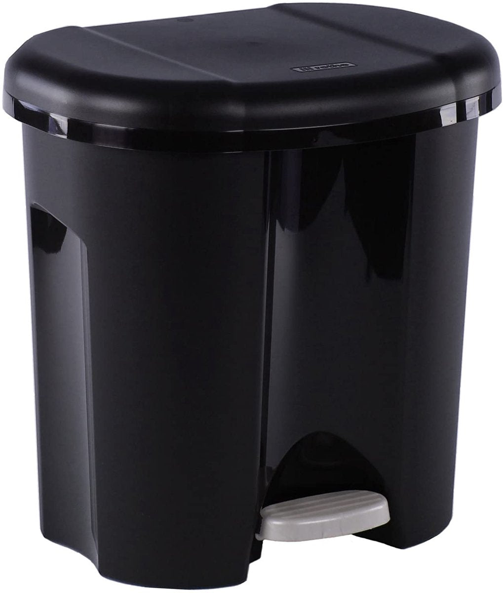 Rotho Duo Treteimer 2x10l schwarz