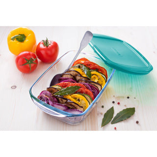 Pyrex-Aufbewahrungsschüssel 1,1 l 23 x 15 x 6 cm