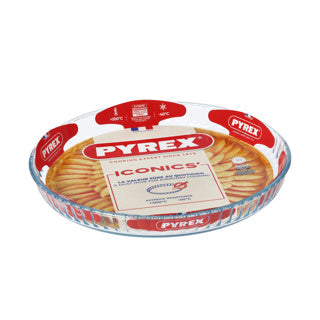 Pyrex-Kuchenform rund, 31 cm - | backen und genießen