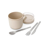 Brabantia Suppenbecher zum Mitnehmen – 600 ml – Kunststoff – zartes Beige