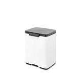 Brabantia Bo Abfallbehälter – 7 Liter – Badezimmer – Weiß