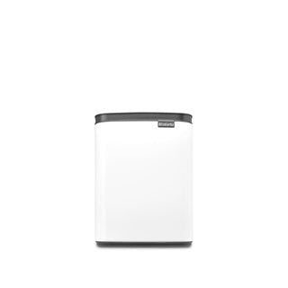 Brabantia Bo Abfallbehälter – 7 Liter – Badezimmer – Weiß