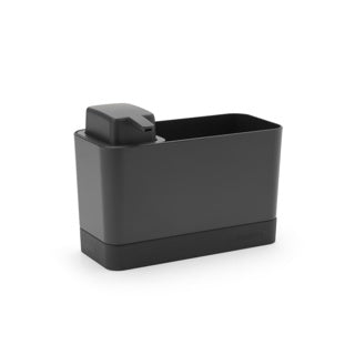Brabantia Spülbecken-Arbeitsplatten-Organizer – 2-teiliges Set – Dunkelgrau