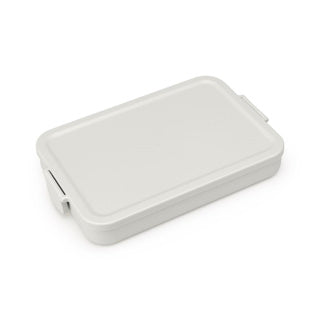 Brabantia Lunchbox zum Mitnehmen, flach, hellgrau