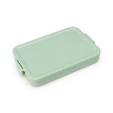 Brabantia Lunchbox zum Mitnehmen flach jadegrün | 2 Stk