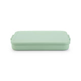 Brabantia Lunchbox zum Mitnehmen flach jadegrün | 2 Stk