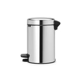 Brabantia Newicon Abfallbehälter – 3 Liter – Badezimmer – glänzender Stahl