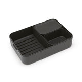 Brabantia Bento-Lunchbox zum Mitnehmen, groß, dunkelgrau | 2 Stk