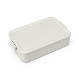 Brabantia Bento-Lunchbox zum Mitnehmen, groß, hellgrau | 2 Stk