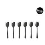 Amefa Austin Vintage Teelöffel – 6 Stück – Schwarz