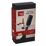 Elektrischer Weinsparer Vacuvin vacu vin – Vakuumpumpe für Wein – inklusive 2 Weinstopfen – wiederaufladbar über USB-C