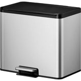 Eko Essential Duo Treteimer 15+15l Edelstahl