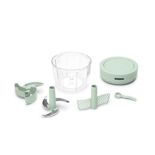 Brabantia Tasty+ manueller Zerkleinerer – 600 ml – Jadegrün
