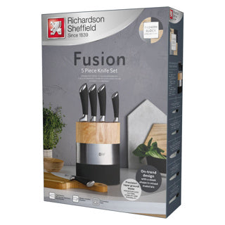 Richardson Sheffield - Fusion - Messerblock - 5-teilig