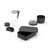 Brabantia Frühstücks- und Mittagsset in dunklem Grau