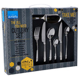Amefa Manille – 42-teiliges Besteckset „All You Need“ – für 6 Personen – Edelstahl