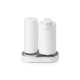 Brabantia Seifenspender-Set im Waschbecken-Stil – Mineral Fresh White