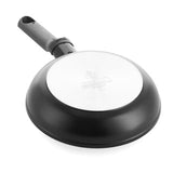 BK Easy Induktionsbratpfanne 20 cm – PFAs-freie Antihaftbeschichtung – Induktionsbratpfanne – Keramikpfanne – ofenfest bis 160 °C – Kaltgriffe – Schwarz